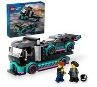 Lego City Coche de Carreras y Camión de Transporte