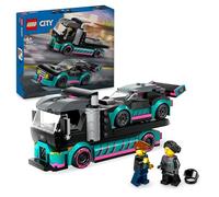 LEGO City Coche de Carreras y Camión de Transporte - 60406