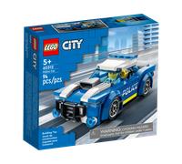 LEGO Kit de construcción City 60312 Coche de Policía; para niños a Partir de 5 años; Incluye una minifigura de un Agente de policía con una Linterna de Juguete y una Gorra de policía (94 Piezas)