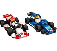 LEGO City: coches de carreras de Fórmula 1 de Williams Racing y Haas - LEGO