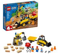 LEGO City Construction Bulldozer 60252 Toy Construction Set, Cool Building Set for Kids, New 2020 (126 Pieces)