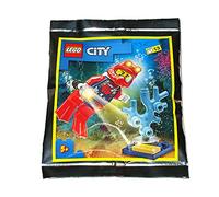 LEGO City Deep Sea Diver - Juego de minifiguras de papel de aluminio 952012 (en bolsa)
