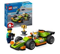 LEGO City Deportivo de Carreras Verde, Coche de Competición de Juguete Fórmula 1 de Estilo Clásico, Regalo para Niños y Niñas de 4 Años o Más, Minifiguras de Fotógrafo y Piloto 60399