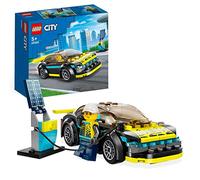 LEGO City Deportivo Eléctrico, Coche de Juguete con Minifigura de Piloto, Jugar a Las Carreras, Regalo para Niños y Niñas de 5 Años o Más 60383
