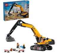 Lego city excavadora de construcción amarilla - 60420