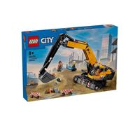 Lego city excavadora de construcción amarilla - 60420
