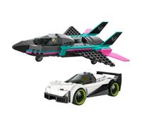 LEGO CITY Great Vehicles Jet Contra Auto Deportiva (259 Piezas) 6