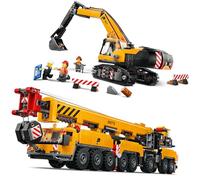 Lego City Grúa y Excavadora - Juego de Obras Con Vehículos a Partir de 9 Años - Novedades 2024