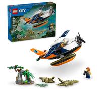Lego City Jungle Explorer - Juguete de avión acuático para niños, Juego de construcción de Aventura para niños y niñas, a Partir de 6 años, con 2 Minifiguras para Juego de simulación, Ideas de Regalo