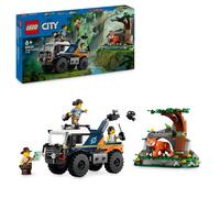 LEGO City Jungle Explorer Off-Road Truck Toy Building Set for 6 Plus Year Old Bo