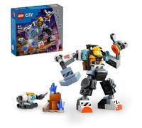 LEGO City Meca de Construcción Espacial, Traje del Espacio, Figura de Robot de Juguete, Regalo para Niños y Niñas de 6 Años o Más, Juego Imaginativo, Minifigura de Astronauta Piloto 60428