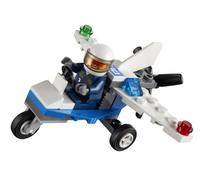 LEGO City Mini Figure Police Plane 30018 (Bagged) by