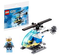 LEGO City Minifigure Polybag - Police Helicopter with Pilot and Stand 30367