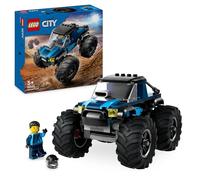 LEGO City Monster Truck Azul de Juguete, Camión Todoterreno y Minifigura de Conductor, Set de Juego Infantil Imaginativo, Divertido Regalo para Niños y Niñas de 5 Años o Más 60402