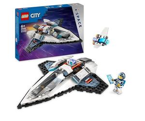 LEGO City Nave Espacial Interestelar 60430 | Juguetes para niños de 6+ años, juego creativo con nave espacial y minifigura de astronauta, regalo de cumpleaños, 240 piezas