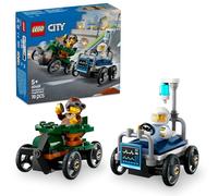 LEGO City - Pack de Coches de Carreras: Avión vs. Cama de Hospital - 60459