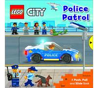LEGO® City – Patrulla de policía: Libro para empujar, tirar y deslizar (Serie 4)