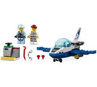 LEGO City Police - Policía Aérea: Jet Patrulla, Set de Construcción Creativo de Avión de Juguete para Recrear Aventuras (60206)