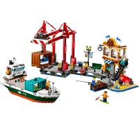 LEGO City - Puerto Marítimo con Buque de Mercancías - 60422