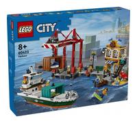 LEGO City - Puerto Marítimo con Buque de Mercancías - 60422