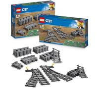 Lego City Rieles & Weichen (60205 + 60238), juego de ampliación de ferrocarril combinado