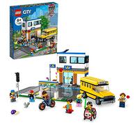 LEGO City School Day 60329 Building Kit; Toy School Playset with 2 City TV Characters, for Kids Aged 6 and up (433 Pieces)