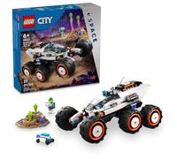 LEGO City Space Explorer Rover y Alien Life juguete, regalo espacial para niños y niñas de 6 años en adelante con 2 minifiguras, figuras de robot y extraterrestres, juguete STEM de juego de