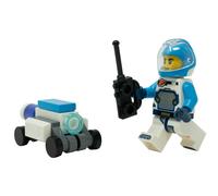 LEGO City Space: Minifigura de astronauta con rover y walkie