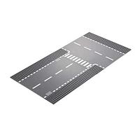 LEGO City Straight and T junction 60236 Building Kit (2 Pieces)