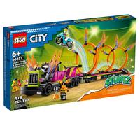 LEGO 60357 LEGO City Stuntz - Camión Acrobático: Desafío Del Anillo De Fuego