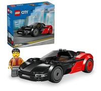 LEGO City Supercoche Eléctrico - Maquetas de Coche de Carreras de Juguete con Minifigura de Conductor - Kit de Construcción para la Motricidad Fina - Regalo de Cumpleaños para Niños de 5+ Años - 60486