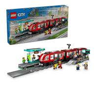 Lego city tranvía y estación del centro, regalo para niños y niñas