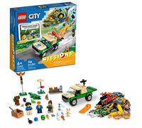 LEGO City Wild Animal Rescue Missions 60353 - Juego de juguetes de construcción digital interactivo para niños, niños y niñas a partir de 6 años (246 piezas)