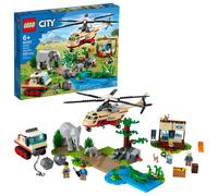 LEGO City Wildlife Rescue Operation Kit 60302 Building Kit; Juguete creativo; Los mejores regalos para nios; Nuevo 2021 (525 piezas)