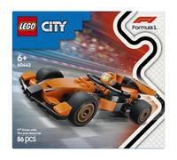 LEGO Ciudad F1 Conductor Con Mclaren Carrera Coche - Fórmula 1 Edificio Toy