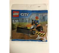 Lego Ciudad Tractor Y Obrero 30353 Nuevo Sellado Polybag