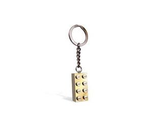 LEGO Clásico: Oro Ladrillo (2x4) Llavero