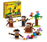 LEGO Classic Creative Monkey Fun 11031 - Juego de juguetes de construcción para niños, niños y niñas de edades en adelante, es un gran regalo para nietos