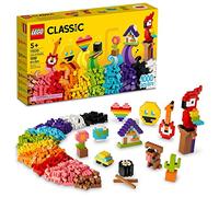 LEGO Classic Lots of Bricks - Juego de juguetes de construcción 11030, construye un emoji sonriente, loro, flores y más, regalo creativo para niños, niñas a partir de 5 años