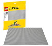 LEGO Classic - Placa base gris (10701), juguete de construcci n compatible con ladrillos de construcci n para ni os (1 pieza)
