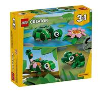 LEGO Construcciones CREADOR 3 EN 1 Tortuga Con Flor De Nenúfar