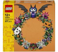 LEGO Corona de Halloween 40825 | Juguetes para niños y niñas de 12+ años, decoración de Halloween, calabaza y murciélagos, regalo de manualidades, 617 piezas