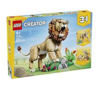 LEGO Creador 3 en 1 Animales Salvajes León Majestuoso 31163 Set