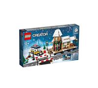 Lego Creator 10259 - Juego de construcción de estación de Tren en Invierno