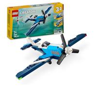 LEGO Creator 3 en 1 Aeronave: Avión de Carreras Transformable en Reactor o Helicóptero de Juguete, Juego de Construcción y Acción, Regalo para Niños y Niñas de 7 Años o Más 31160