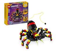 LEGO Creator 3 en 1 Fauna Salvaje: Araña Misteriosa, Set de Construcción Transformable en Serpiente de Juguete o Escorpión, Juego con Animales, Regalo para Niños y Niñas de 7 Años o Más 31159