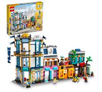 LEGO Creator 3 en 1 Main Street Building Juguet se presenta con un Cafet de Toy City Art Deco Building Market Street Hotel? Tienda de msica y 6 min