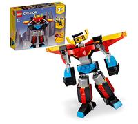 LEGO Creator 3-en-1 Robot Invencible, Dragón o Avión de Juguete, Juego de Construcción Creativo para Niños y Niñas de 7 Años o Más, Idea de Regalo de Cumpleaños 31124