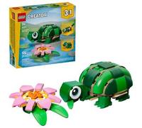 LEGO Creator 3 en 1 - Tortuga con Flor de Nenúfar - 31377