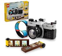 LEGO Creator 31147 - Cámara de juguete 3 en 1, se transforma en cámara de video retro o televisor, regalo de fotografía para niños y niñas a partir de 8 años que disfrutan del juego creativo, 31147